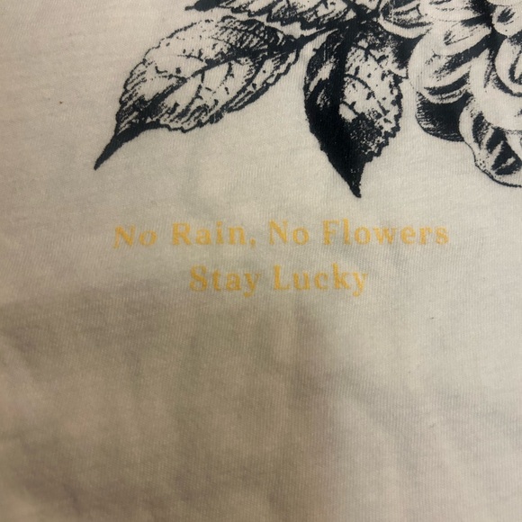 Lucky Brand “Cali Sweetheart” Graphic Tee – White, Size M, NWT - Picture 6 of 7